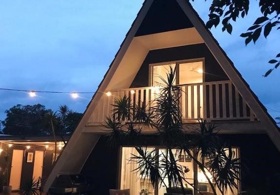 طرز ساخت ویلا مثلثی