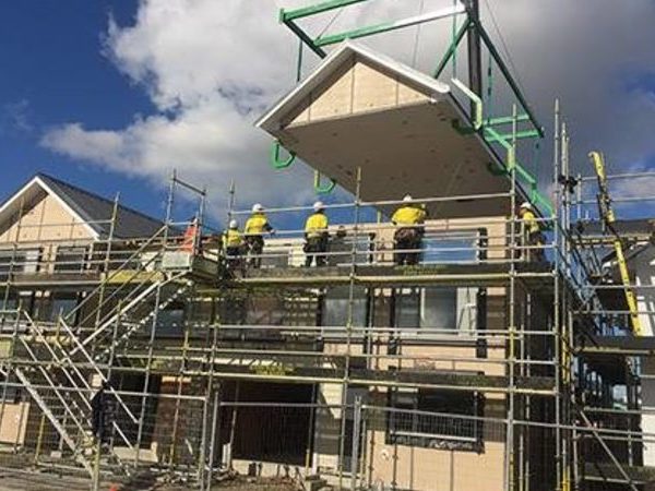 زیر سازی ، ویلا پیش ساخته