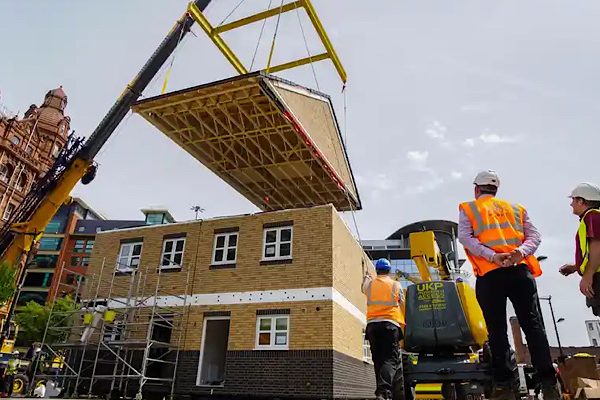 زیر سازی ، ویلا پیش ساخته