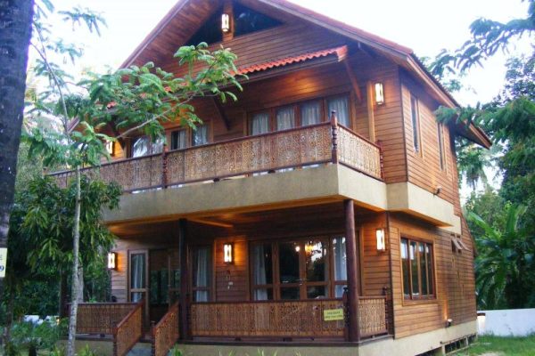 Wooden-villa