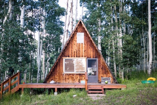 طراحی کلبه چوبی