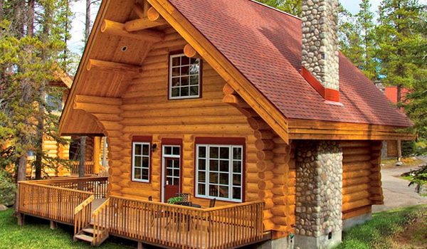 طراحی کلبه چوبی