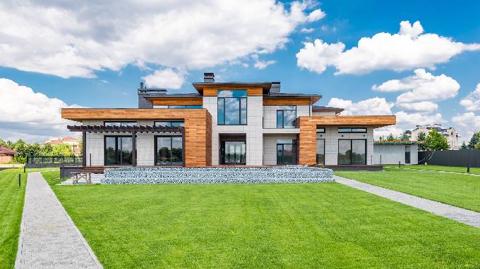 ساخت ویلا در زمین باغی