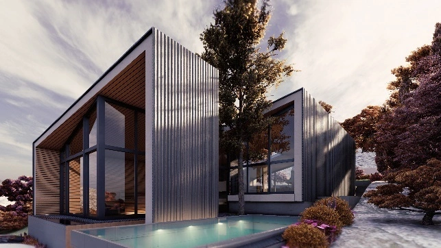 ویلا با معماری خاص